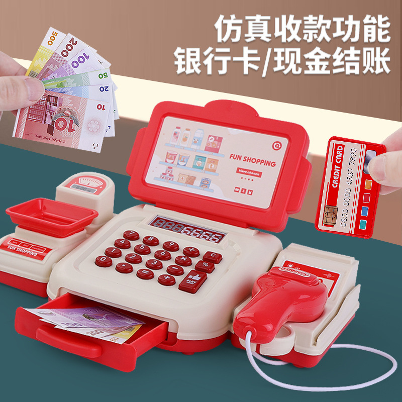 Kids Pretend Play Cash Registe - Toy Cash Register recension och pris