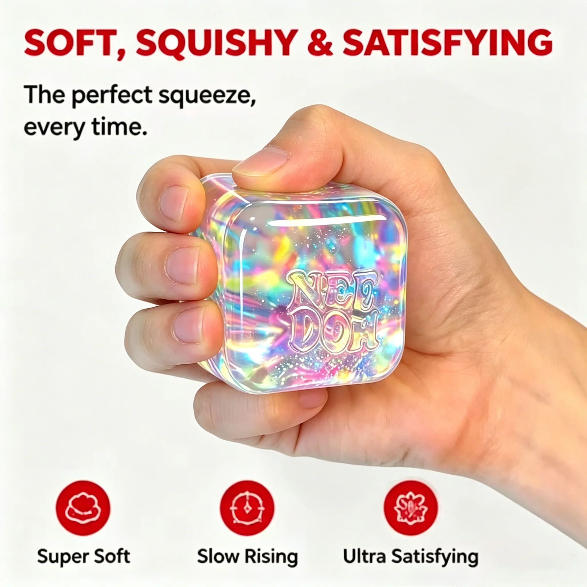 NeeDoh Maltose Ice Squeeze Toy - Kids Toys Xmas recension och pris