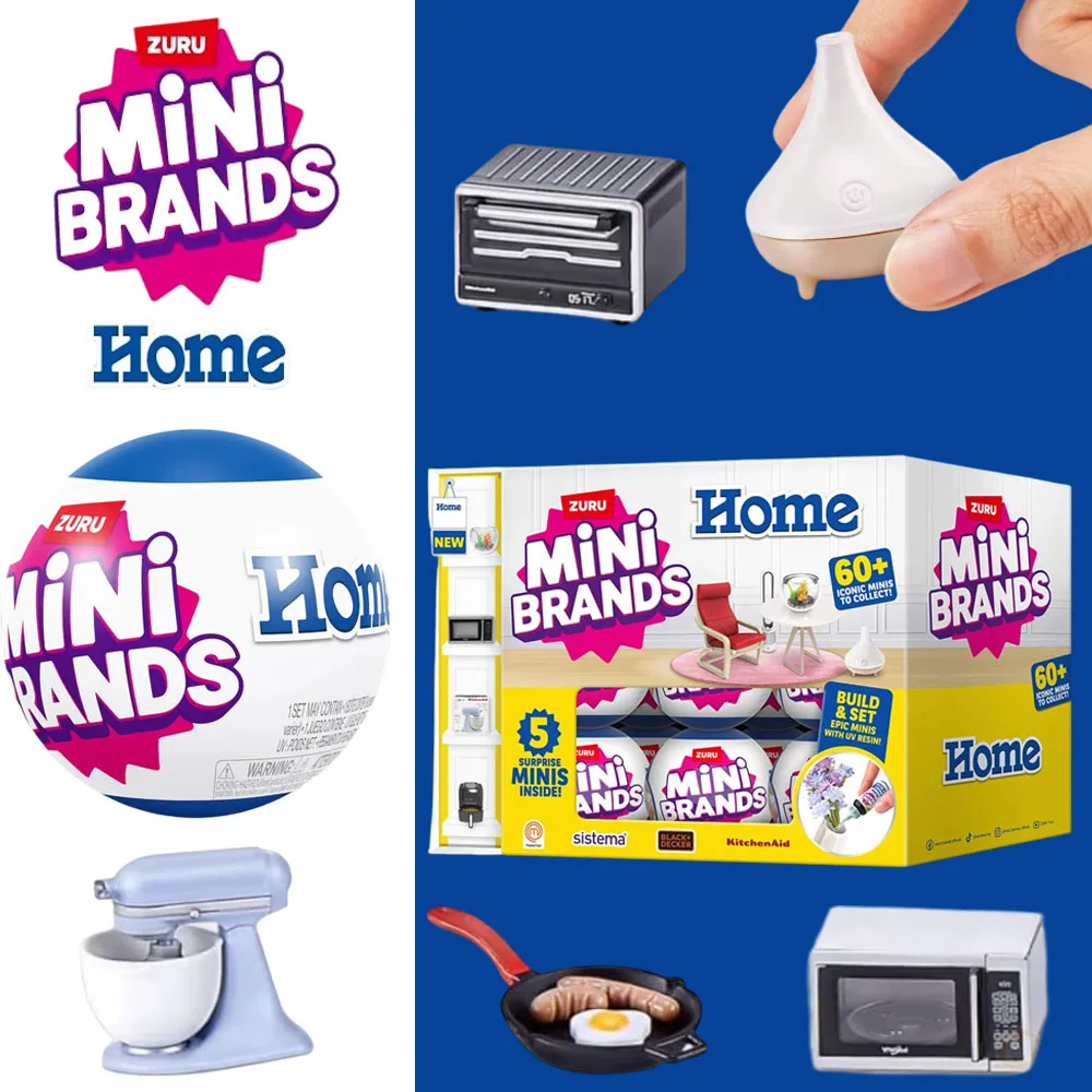 ZURU Mini Brands Home Series 6 - Kids Toys Kitchen Set recension och pris