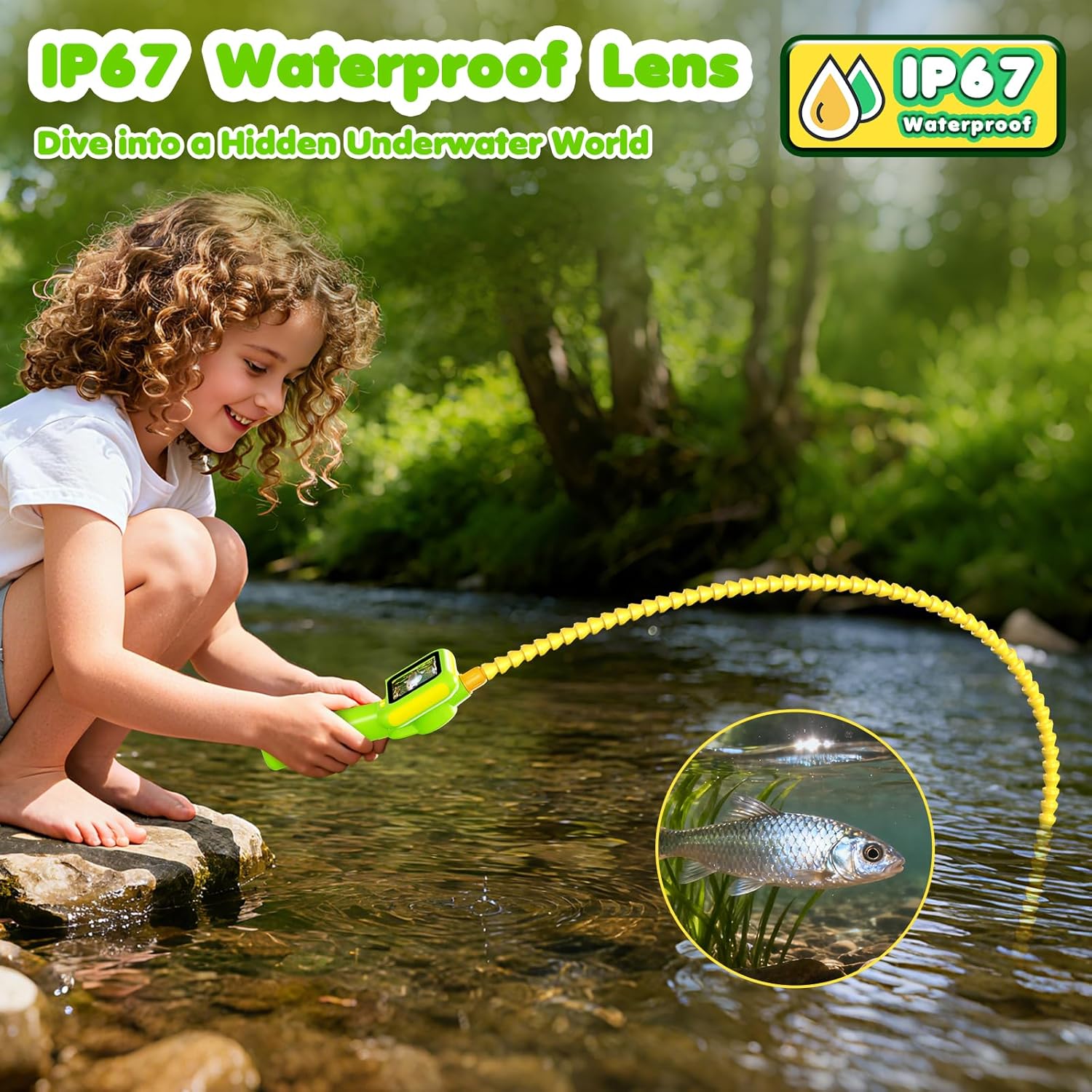 Endoscope for Kids, Borescope  - Kids Toys 3 Year Old recension och pris